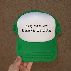 Human Rights Trucker Hat